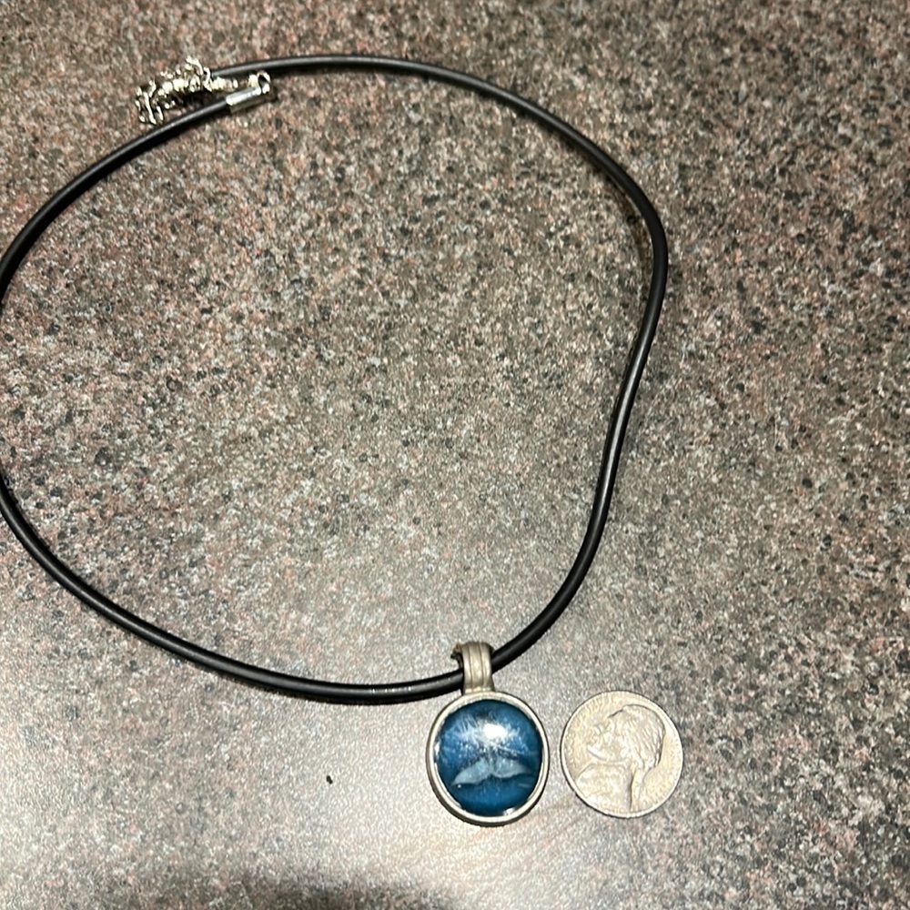 Whale tail necklace